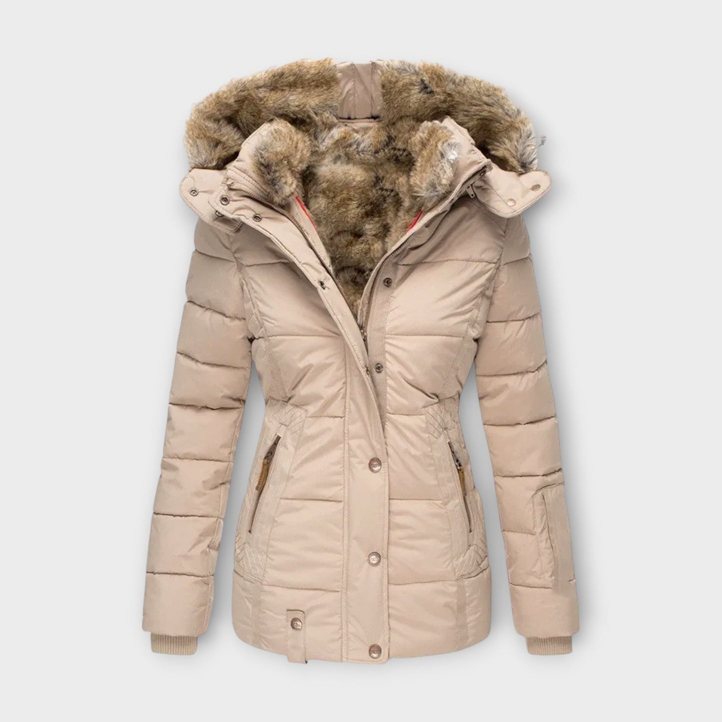 Emine – Cosy Faux Fur-Lined Jacket
